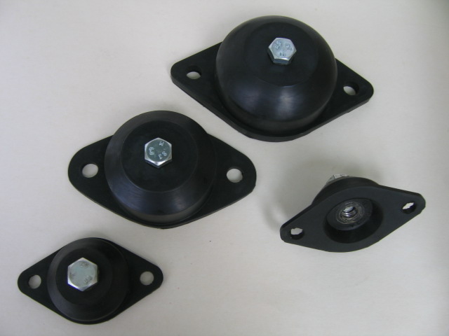 NBR SBR Vibration Rubber Isolators for Railway